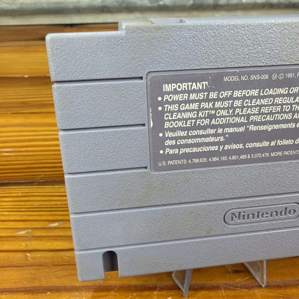 Disney's Aladdin (Super Nintendo SNES) Video Game Authentic & Tested